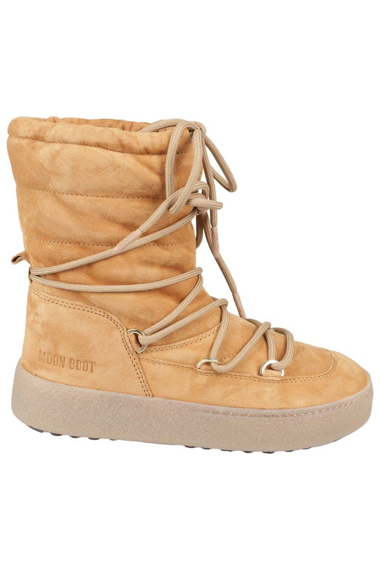 Moon Boot Brown Suede Low Ankle Boots