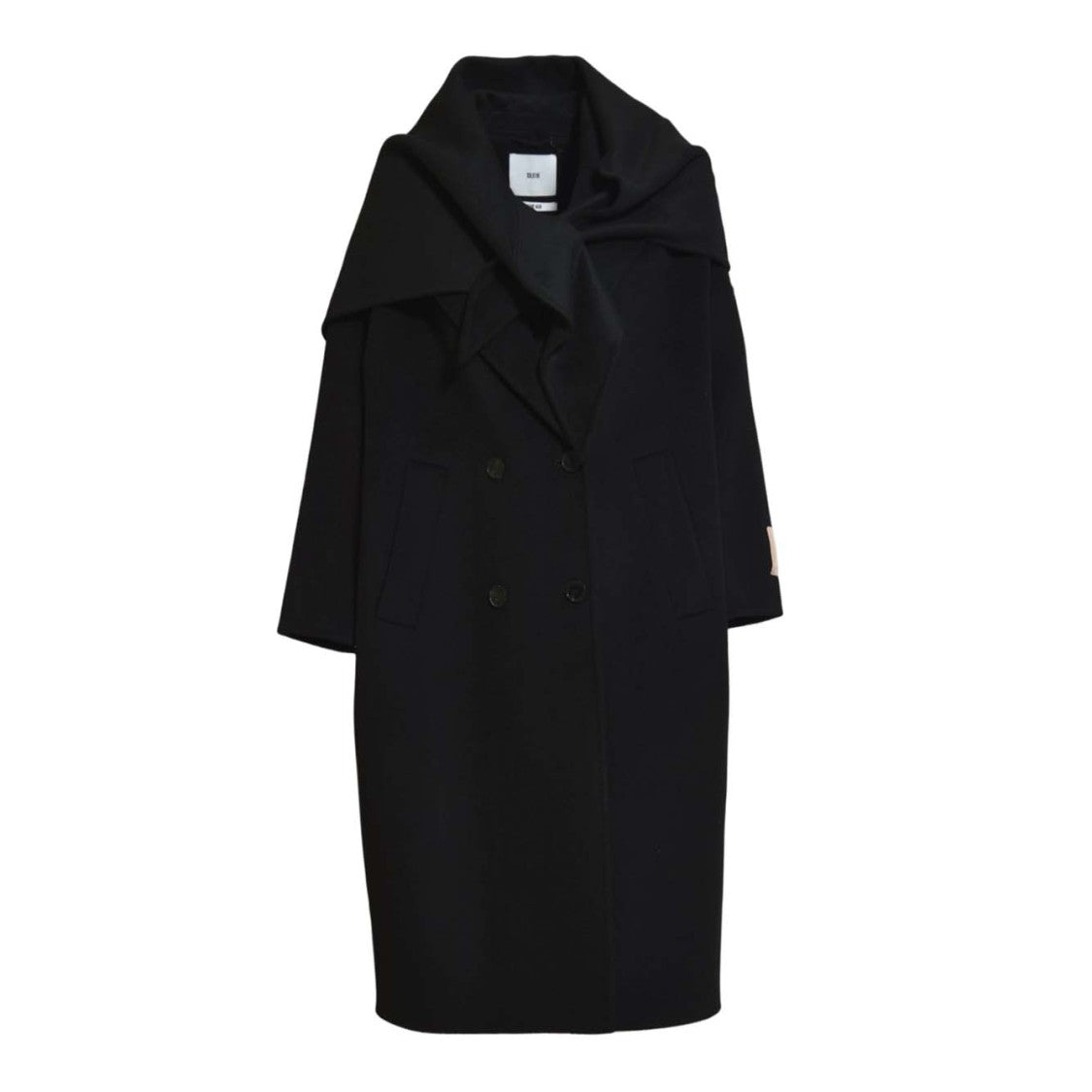 Solotre Tailored Short Coat With Minimalist Design And Structured Fit