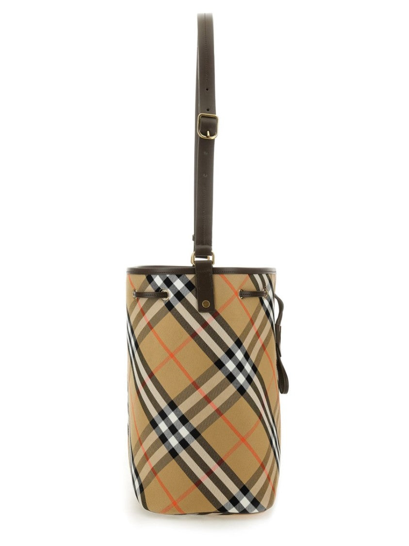 Burberry Check Bucket Bag