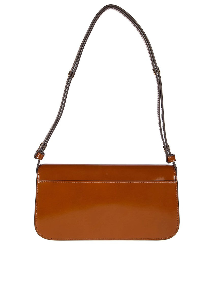 Tory Burch Robinson Spazzolato E/W Shoulder Bag