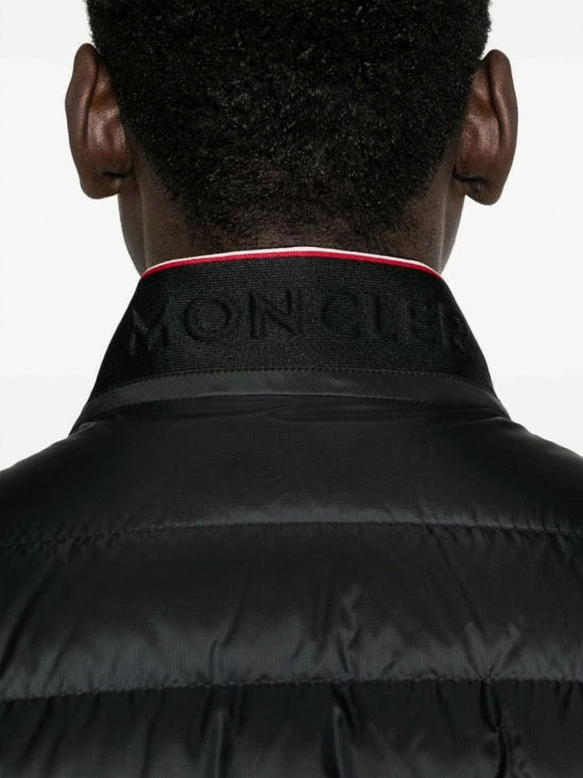 Moncler Quilted Puffer Jacket With High Collar