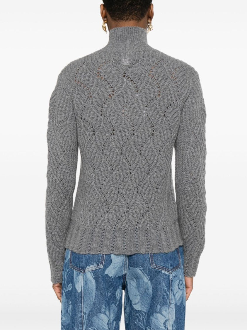 Etro Cable Knit Cashmere Sweater