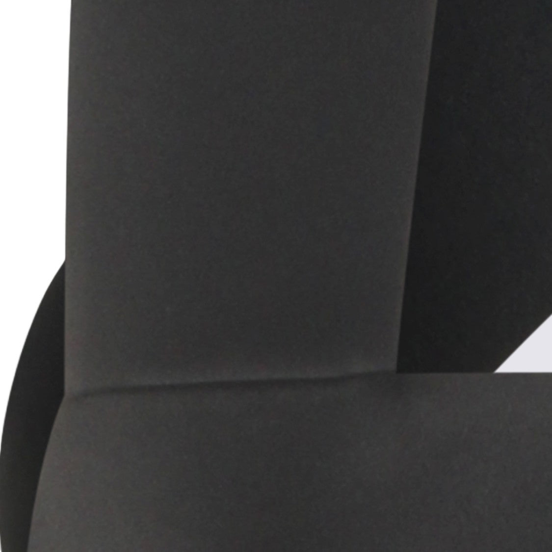 Khaite Mini Black Dress With Cross-Back Detail