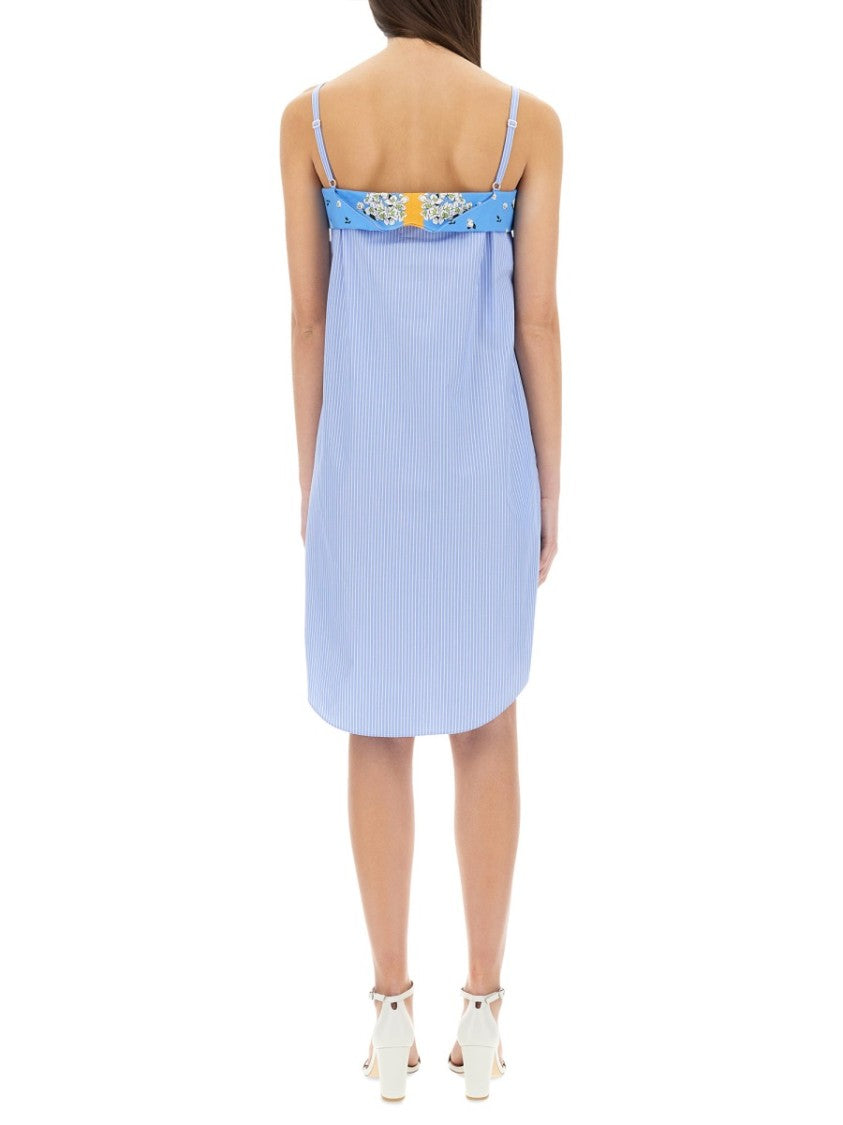 Moschino Patchwork Cotton Dress
