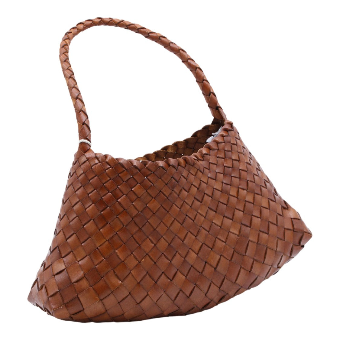 Dragon Diffusion Medium Woven Braided Handle Handbag