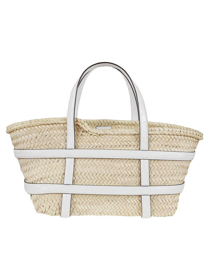 Tory Burch Ella Straw Basket