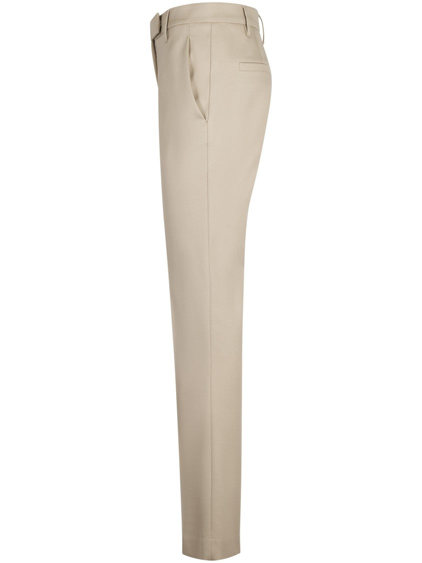 Brunello Cucinelli Tailored Mid-Rise Trousers With Flared Legs