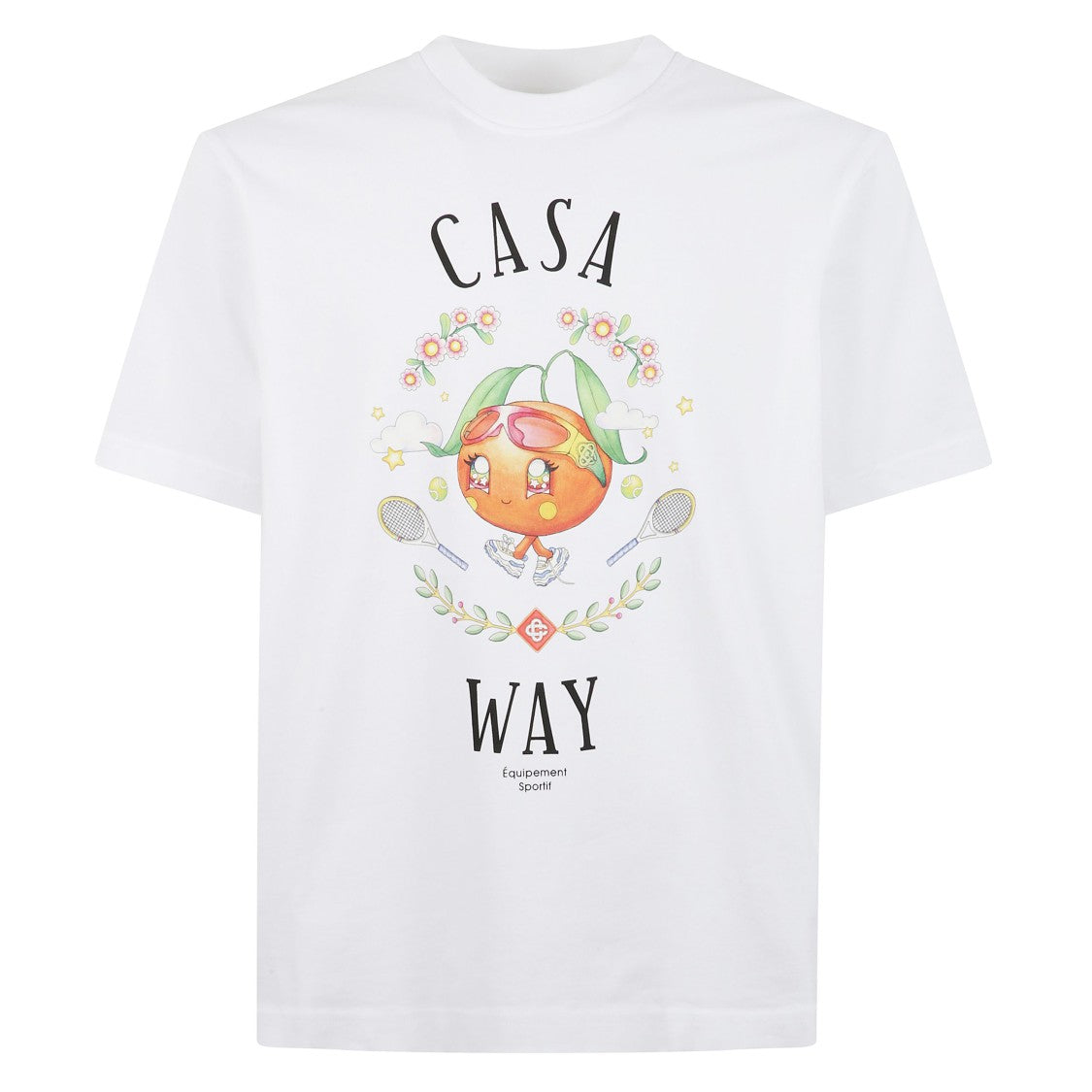 Casablanca Crewneck Logo T-Shirt