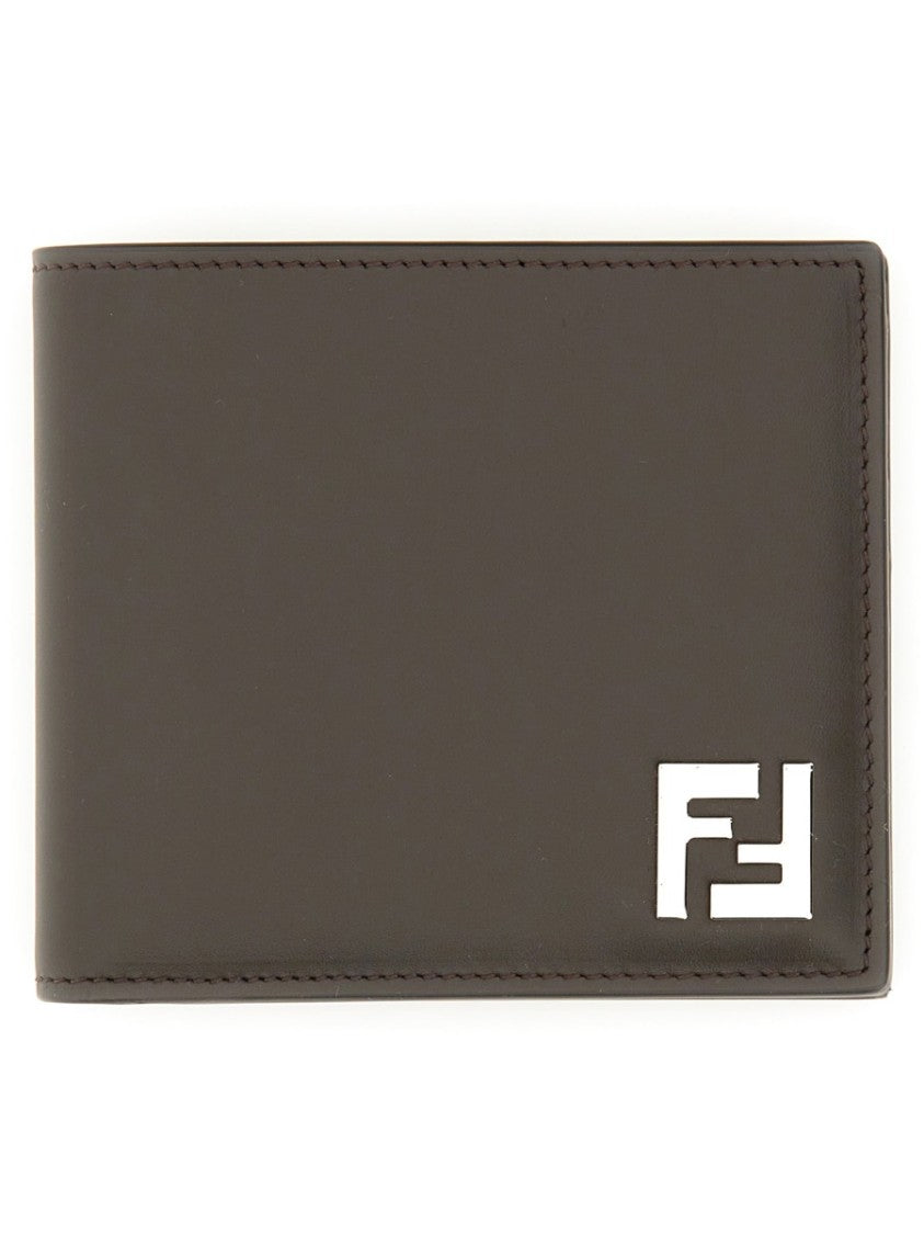 Fendi Bifold Wallet With Iconic Logo