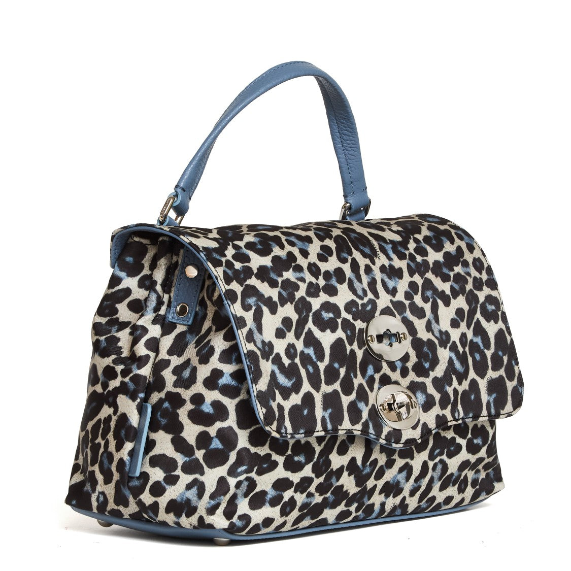 Zanellato Nikel Vitello Leather Baby Postina Handbag