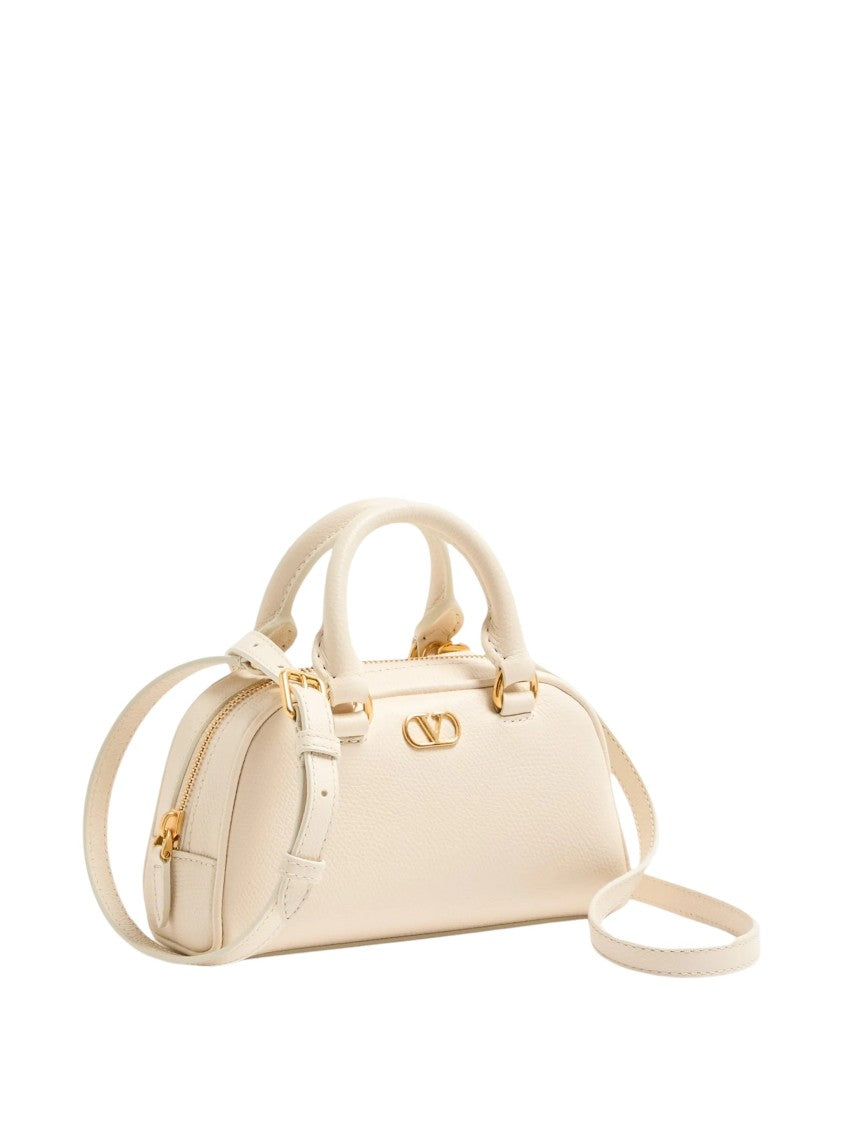 Valentino Mini Bag Structured Gold-Accent Mini Bag