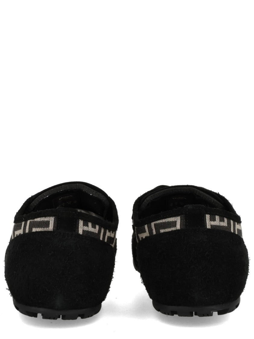 Balmain Racer 45 Black Suede Overlay Sneakers