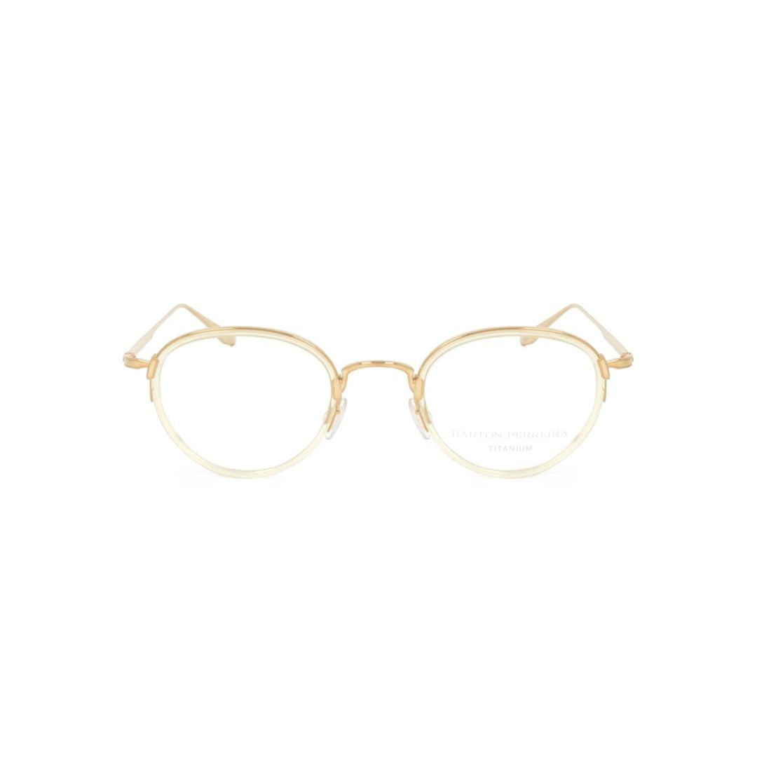 Barton Perreira Bp5003 480Kl Delicate Round Frame Eyeglasses With Adjustable Nose Pads