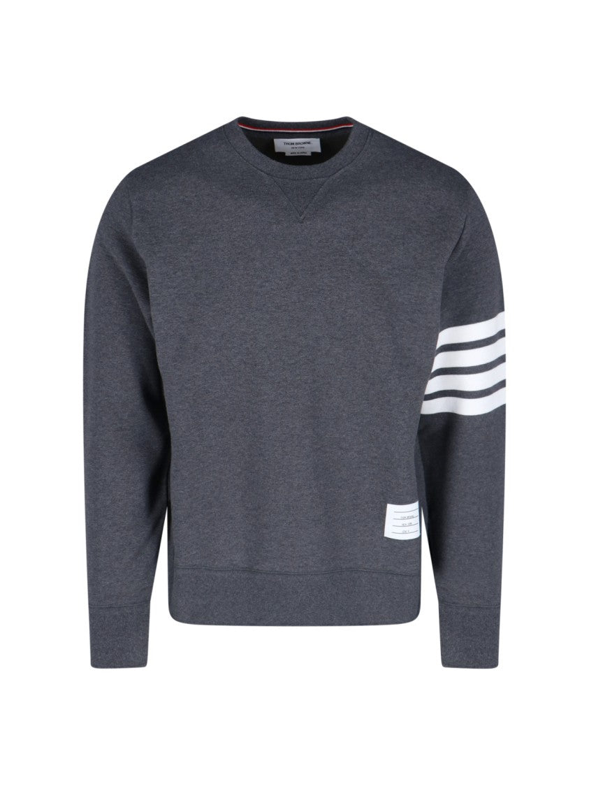 Thom Browne 'Loopback 4-Bar' Sweatshirt – Dark Grey
