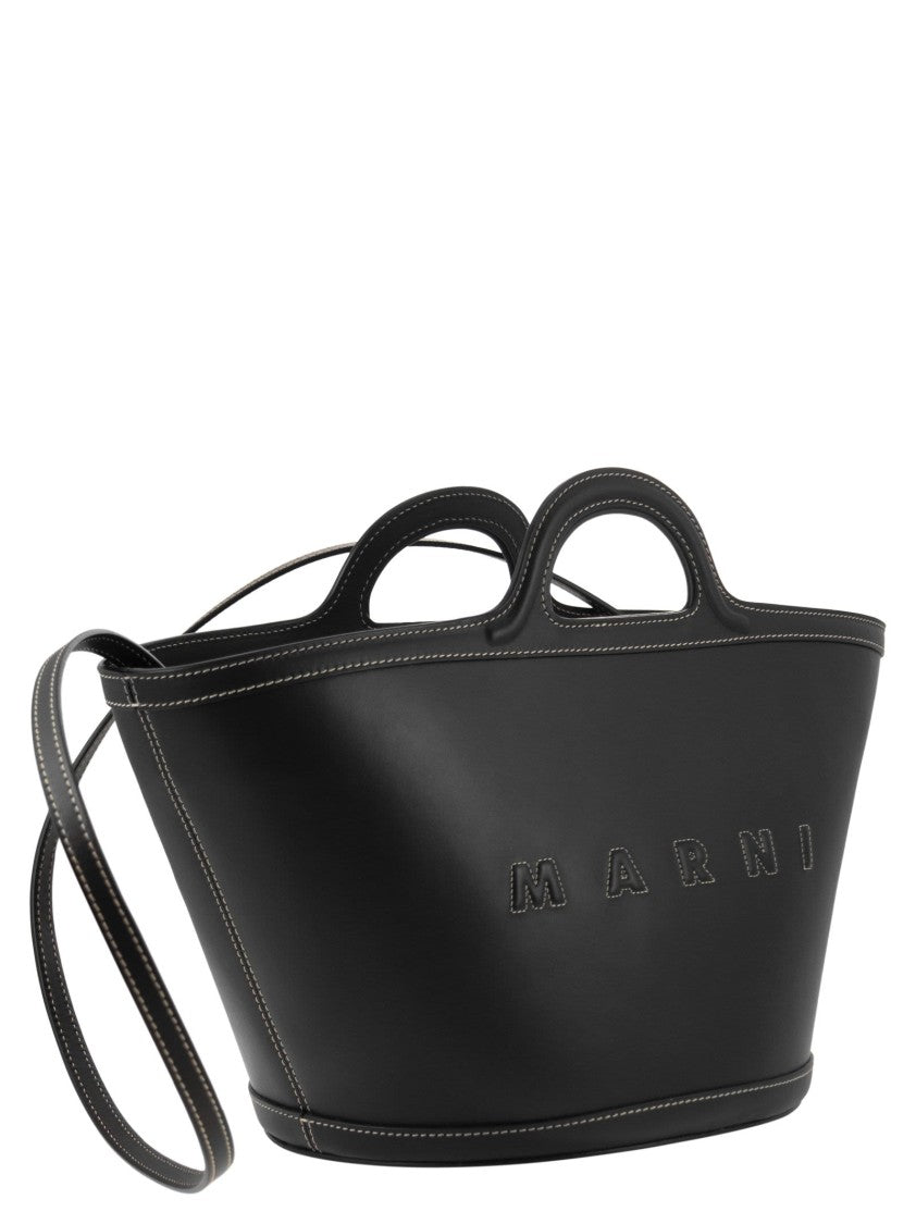 Marni Tropicalia S - Leather Handbag