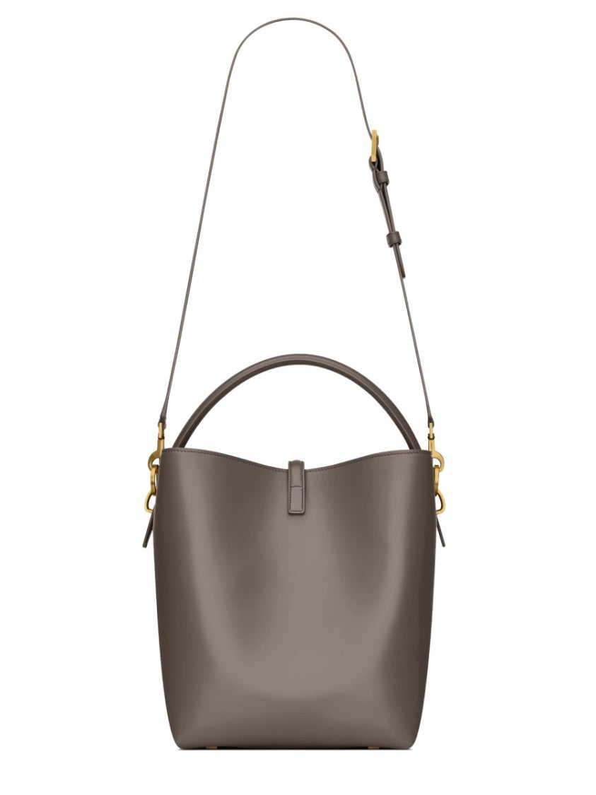 Saint Laurent Soft Taupe The 37 Calf Skin Handbag