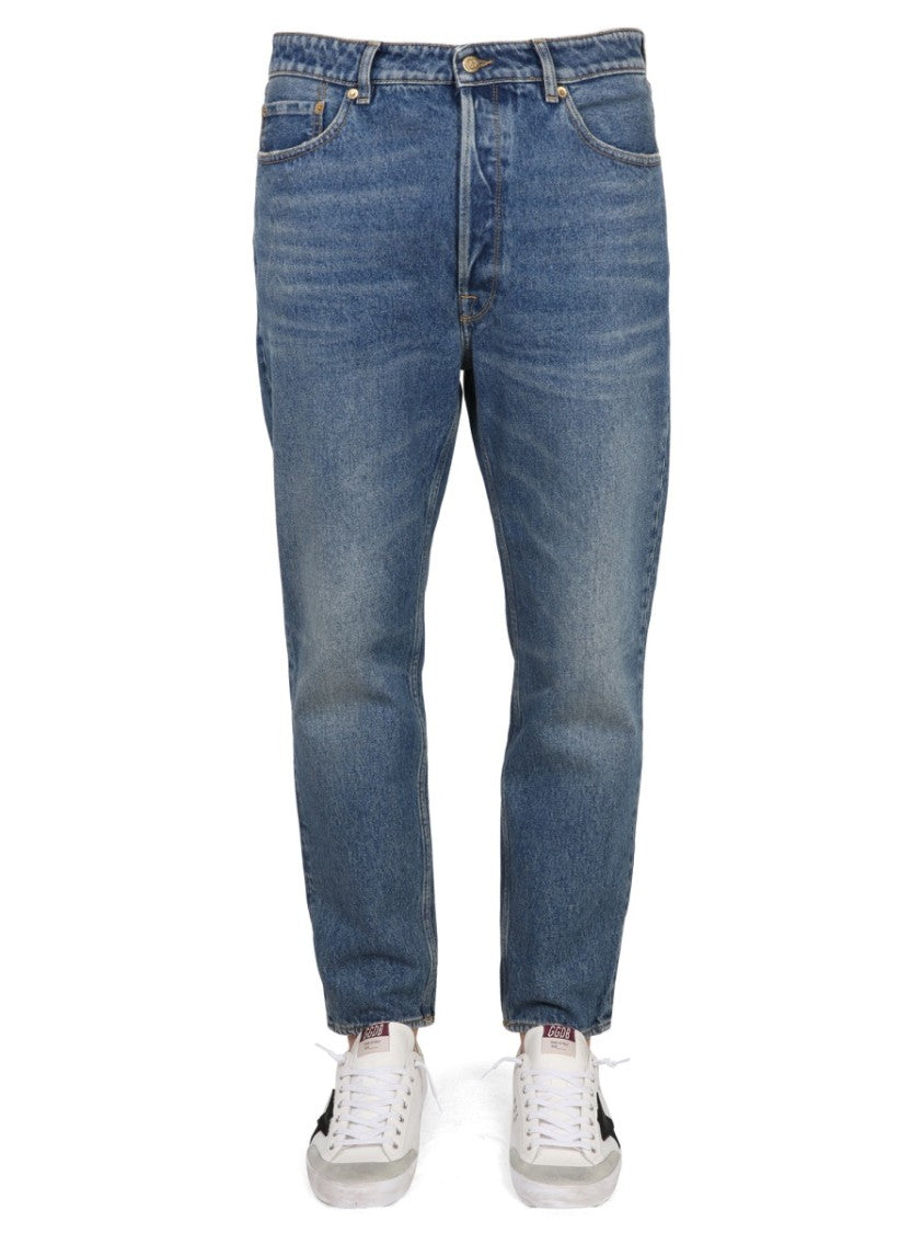 Golden Goose Light Wash Straight Leg Jeans