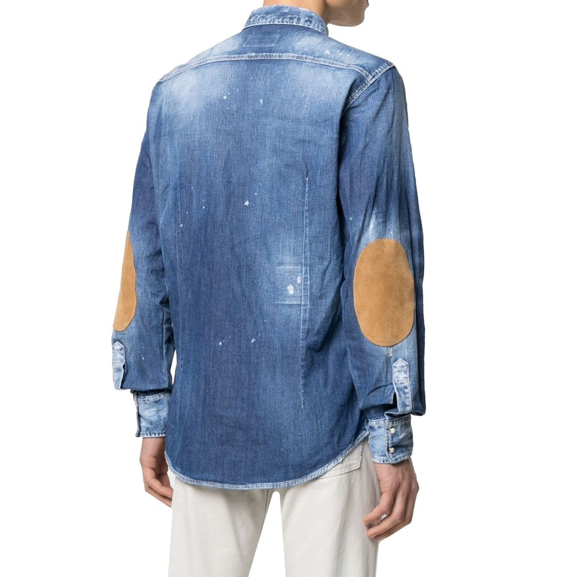 Dsquared2 Distressed Effect Denim Shirt