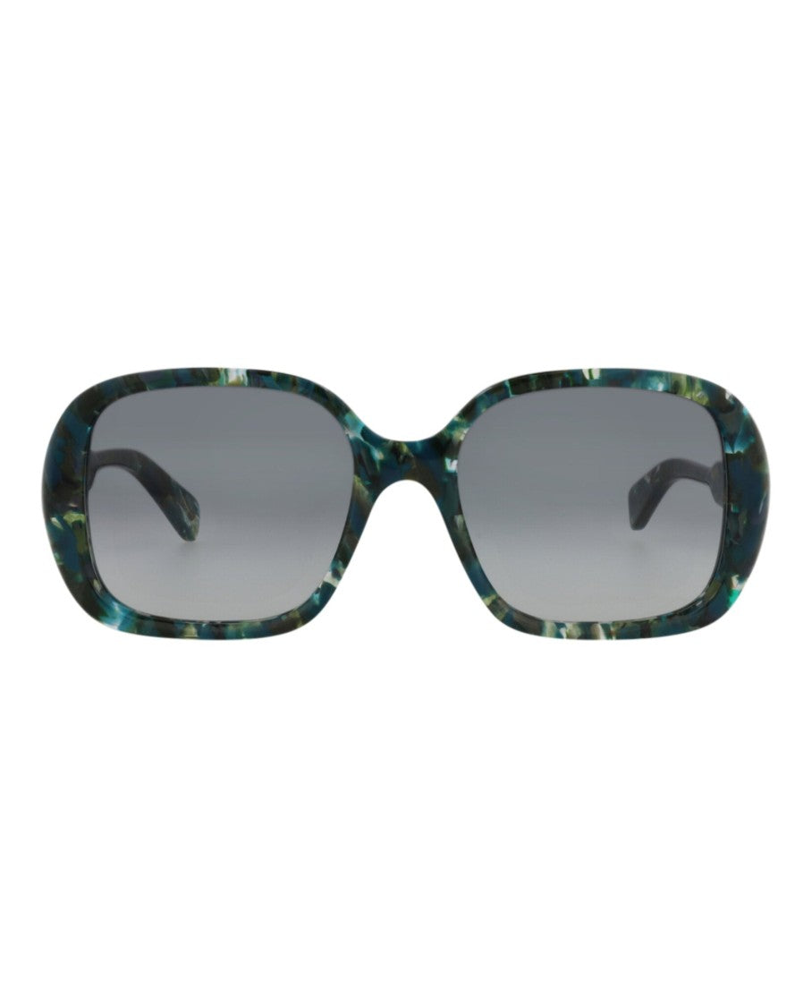 Chloé Square-Frame Recycled Acetate Sunglasses