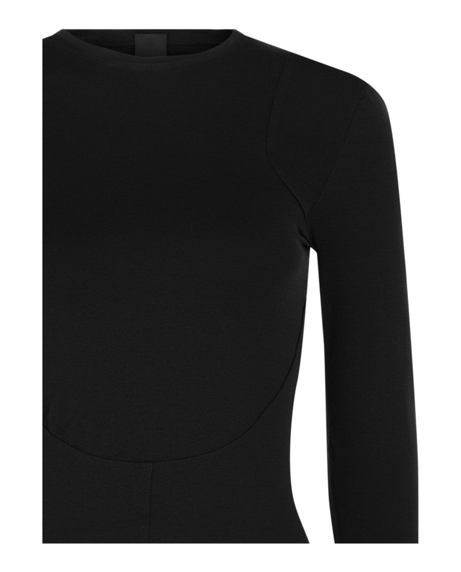 Givenchy Triple Stitched Cut-Out Top