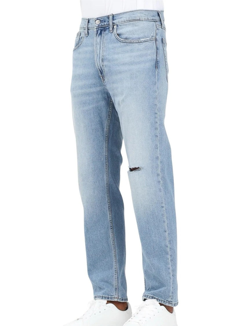 Calvin Klein Jeans Light Blue Cotton Straight Jeans