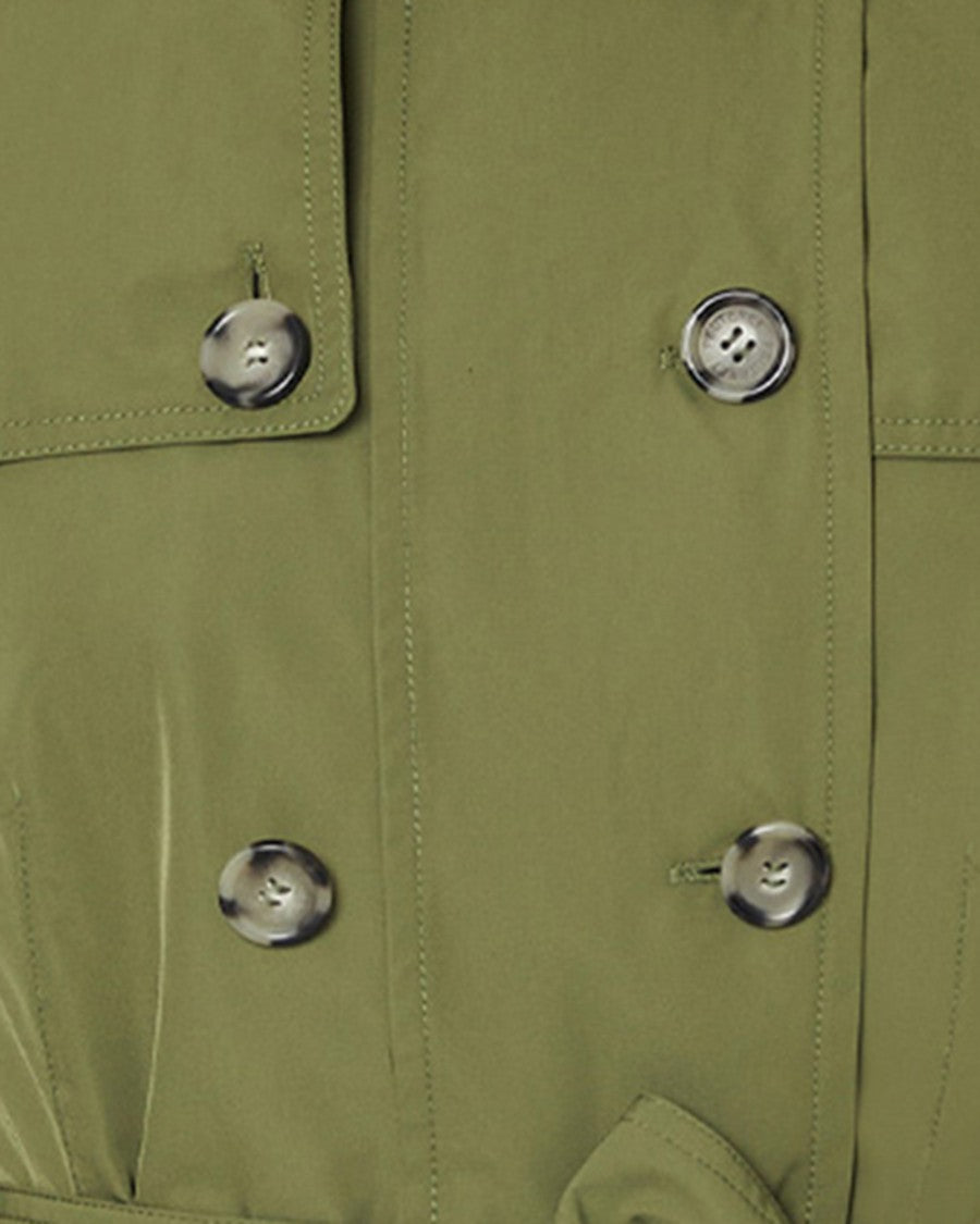 Peuterey Knude Tjt Trench Coat In Ephemera
