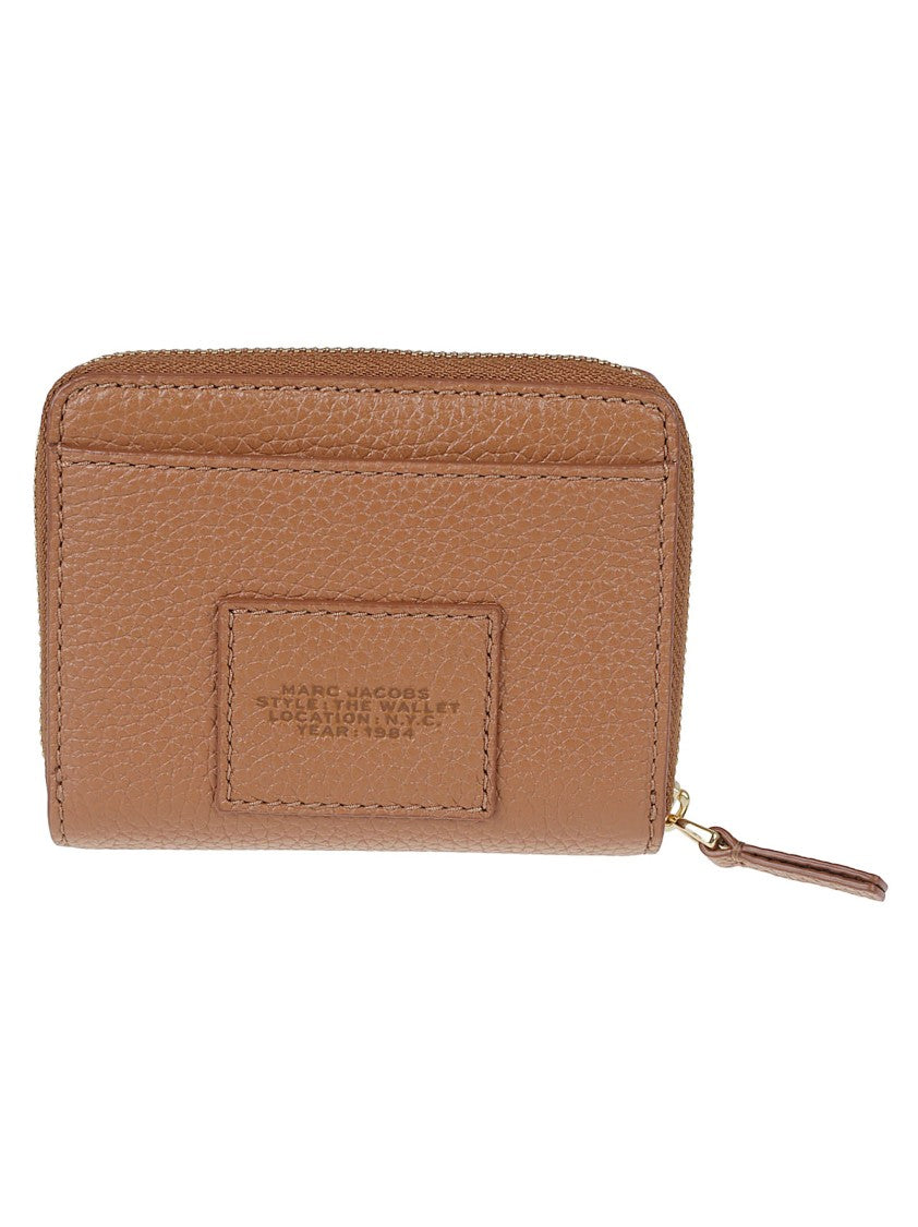 Marc Jacobs Textured Leather Wallet With Bold Logo