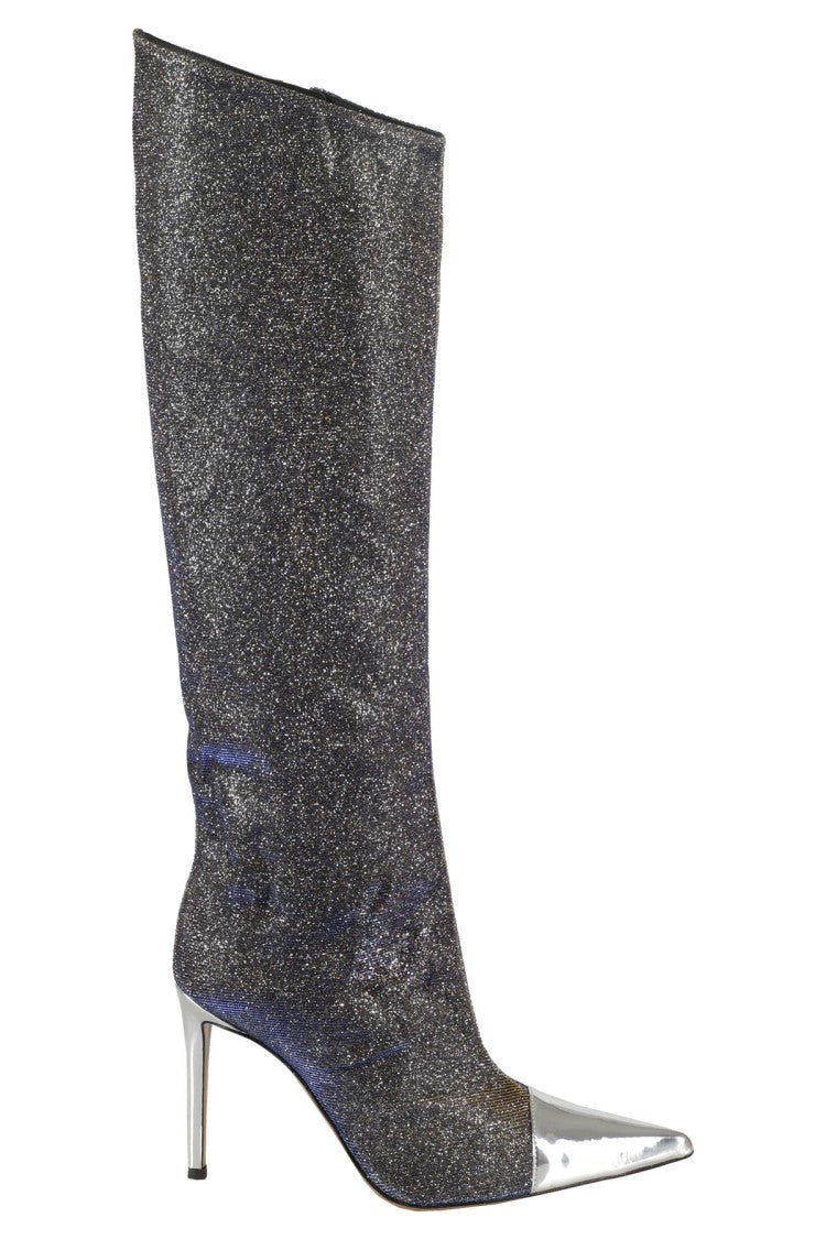 Alexandre Vauthier Pointed Toe Asymmetrical High Boots