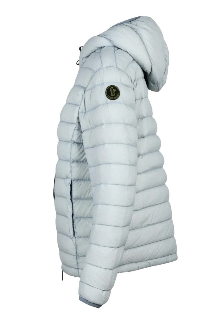 Centogrammi Down Jacket With Zip - White