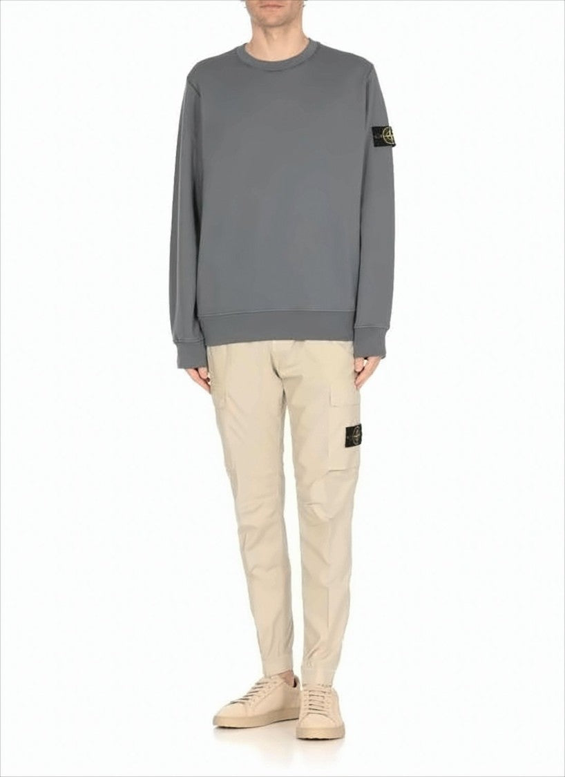 Stone Island Long-Sleeve Crewneck Sweatshirt