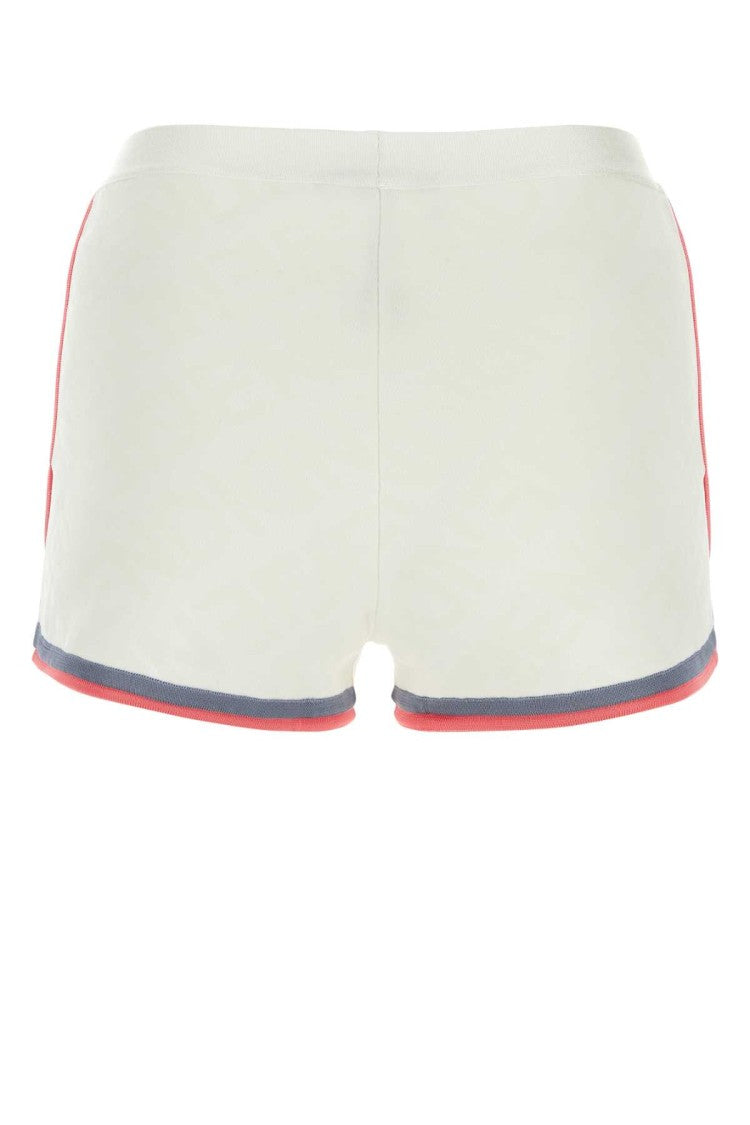Fendi Ivory Viscose Blend Shorts