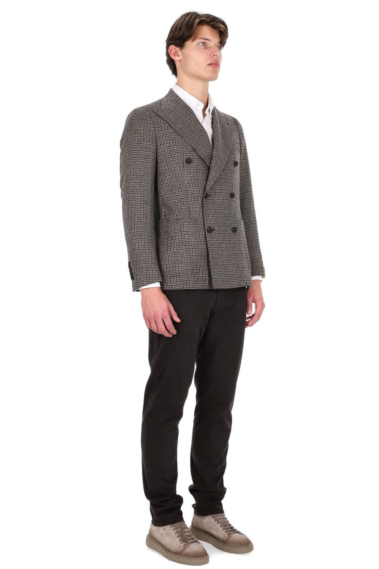 Tagliatore Pino Lerario 110’S Wool Double-Breasted Jacket