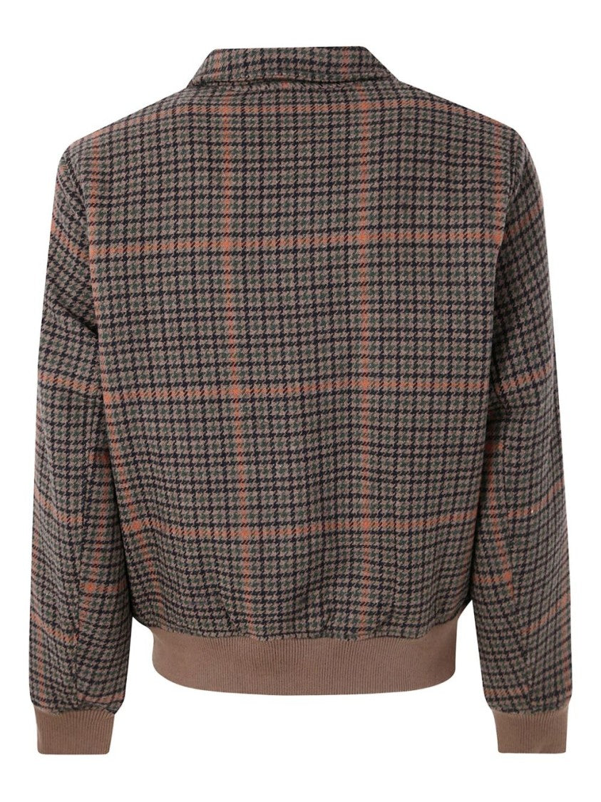 Les Deux Varsity Houndstooth Jacket