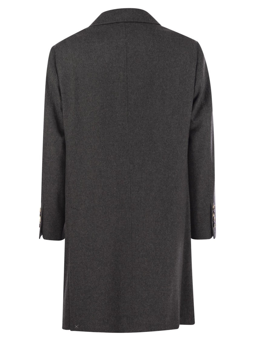 Brunello Cucinelli Wool And Cashmere Coat