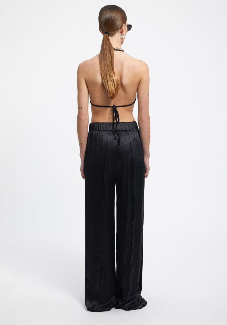 Aeron Andros - Satin Wide Leg Pants