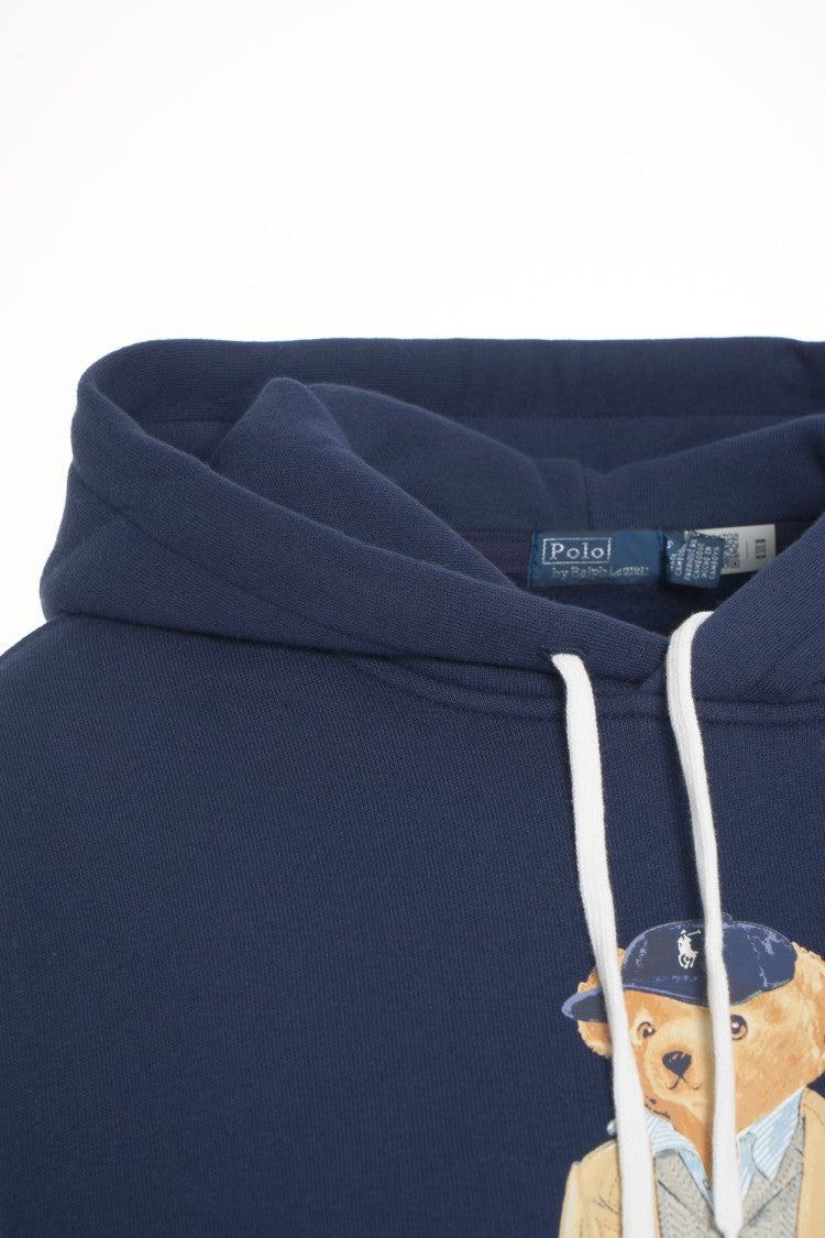 Polo Ralph Lauren Sweatshirt With Hood And Logo Print
