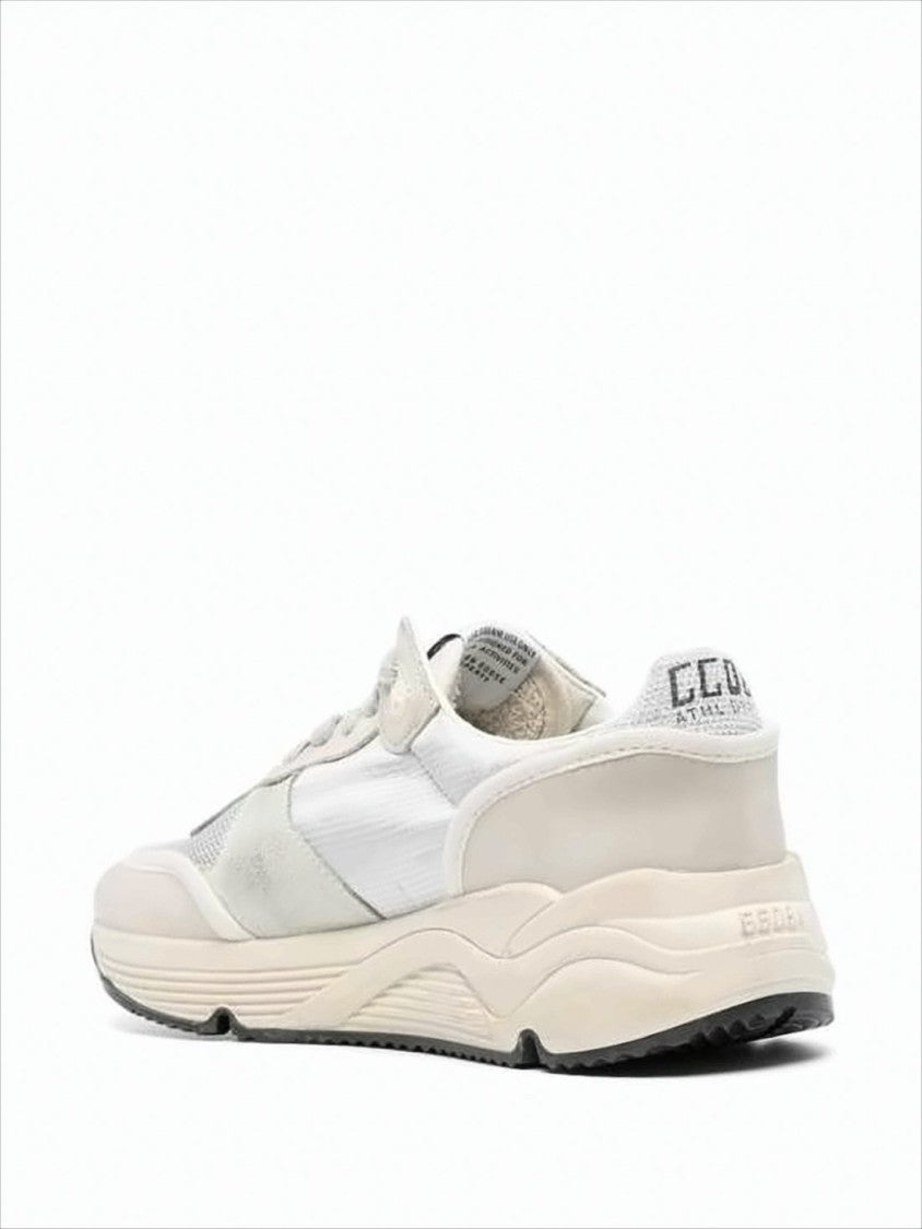 Golden Goose Layered Design Sneakers With Chunky Rubber Sole