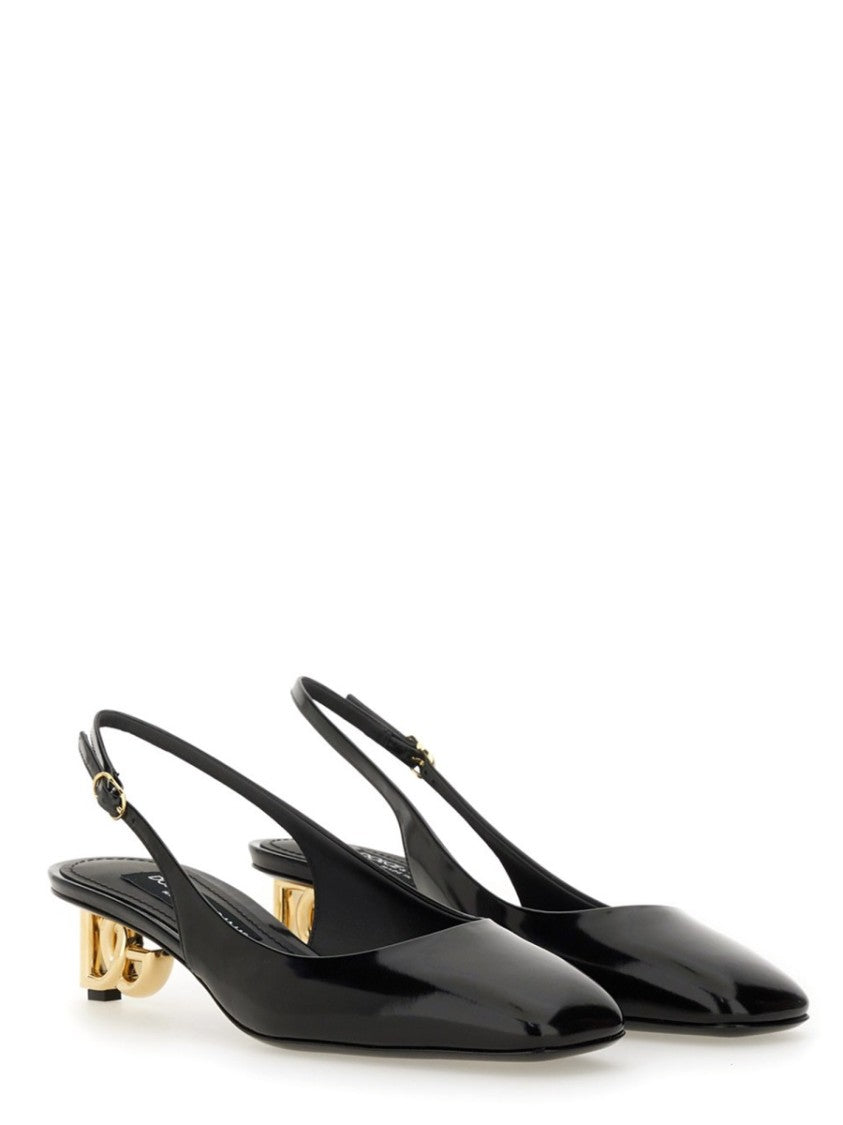 Dolce & Gabbana Patent Leather Slingback