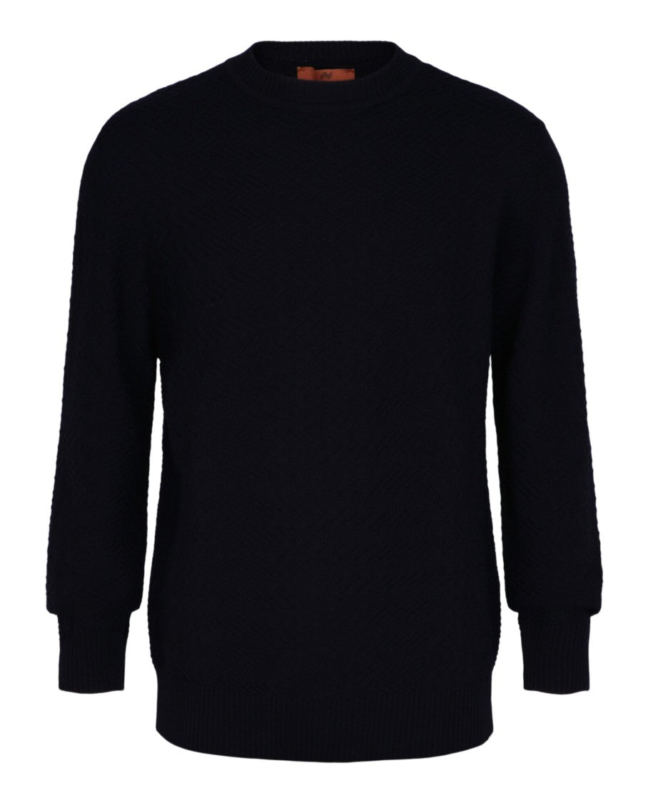 M Missoni Knit Crewneck Sweater