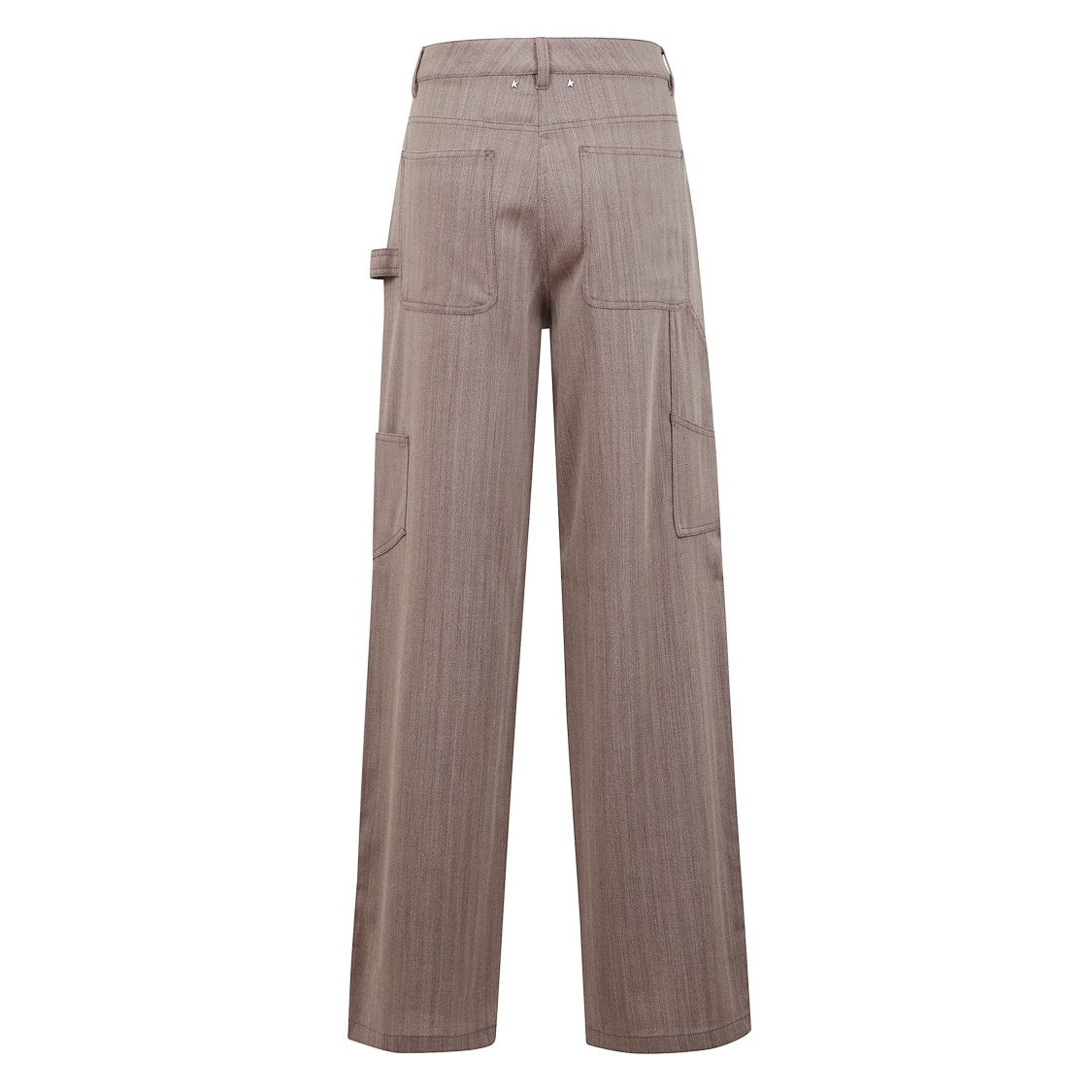 Golden Goose Light Brown Wool Blend Trousers