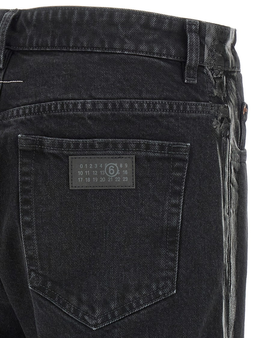 Mm6 By Maison Margiela Straight Leg Denim Jeans