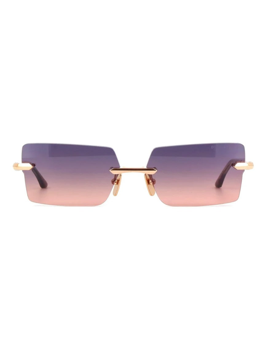 Dita Dts462/A/02 Eymori Rectangular Rose Sunglasses