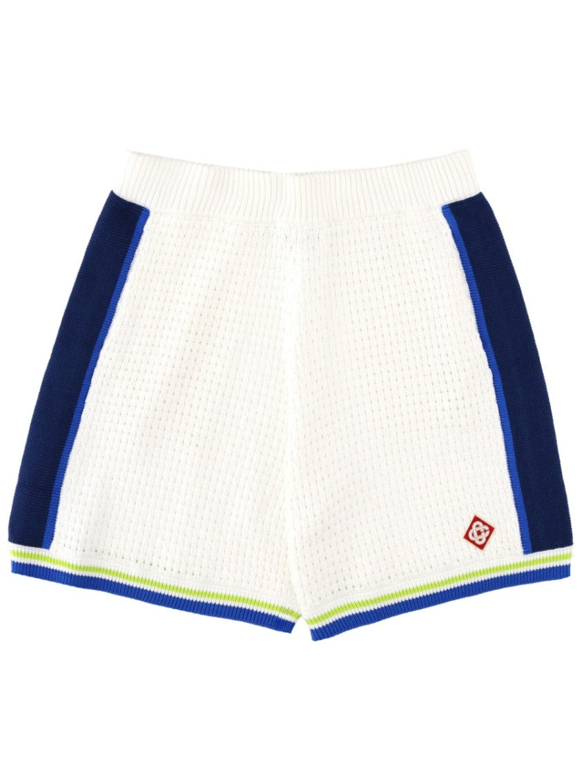 Casablanca Casablanca Crochet Retro Knit Shorts