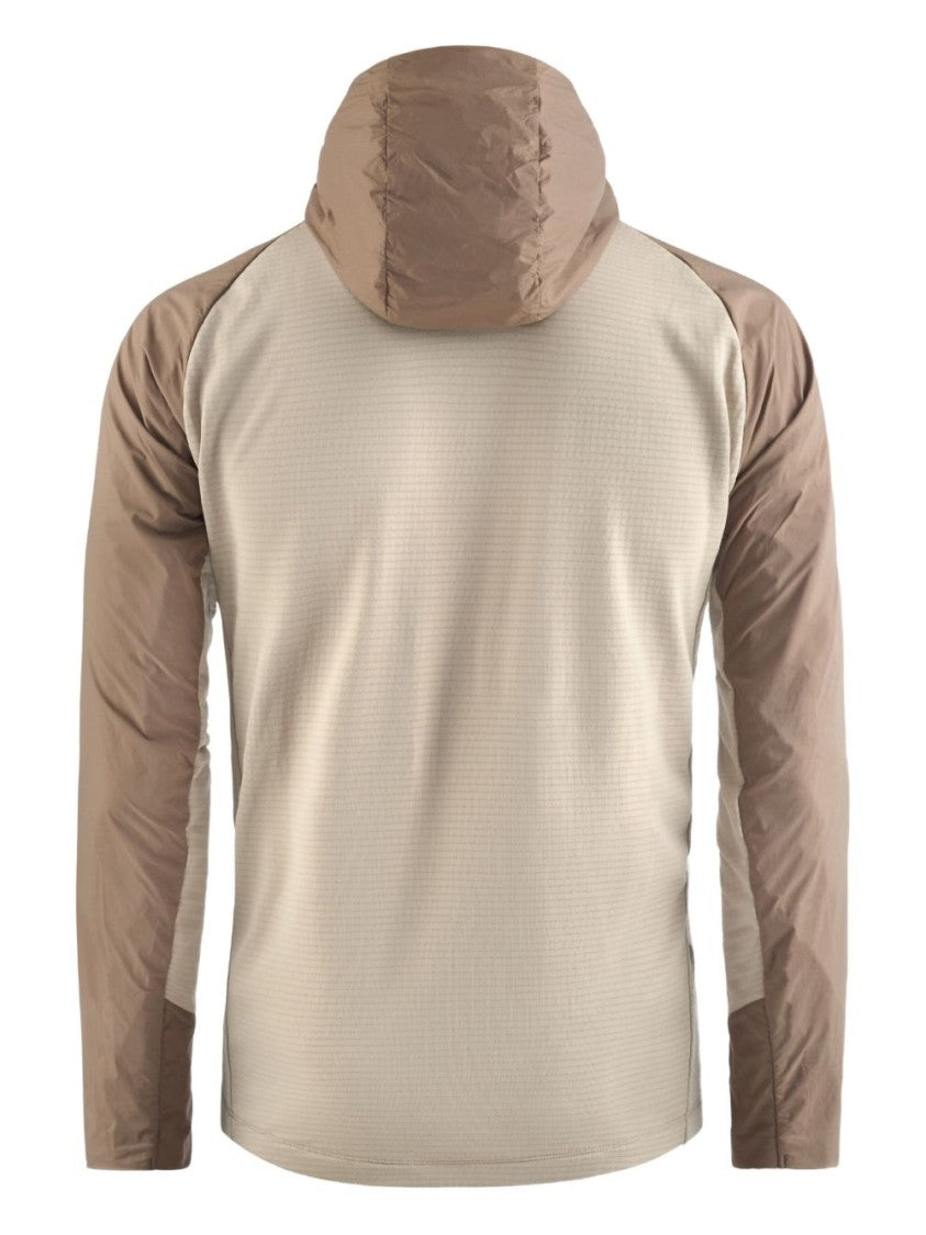 Pedaled Trail Hooded Anorak With Micro-Gridded Fleece