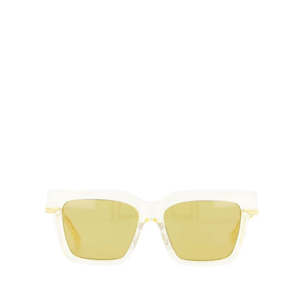 Bottega Veneta Sunglasses - Acetate - Gold/Yellow