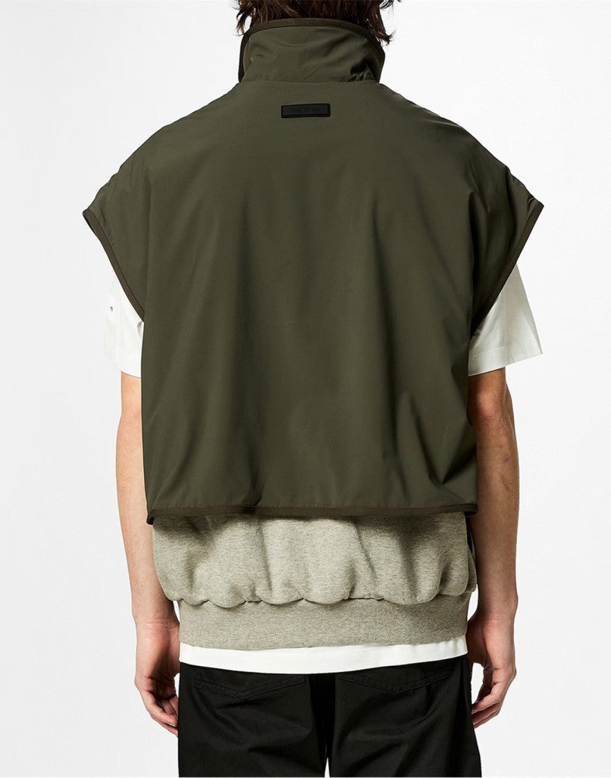 Fear Of God Essentials Nylon Fleece Mockneck Vest
