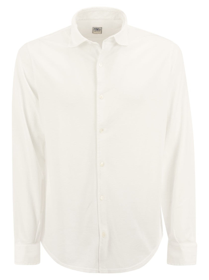 Fedeli Robert - Cotton Piqué Shirt