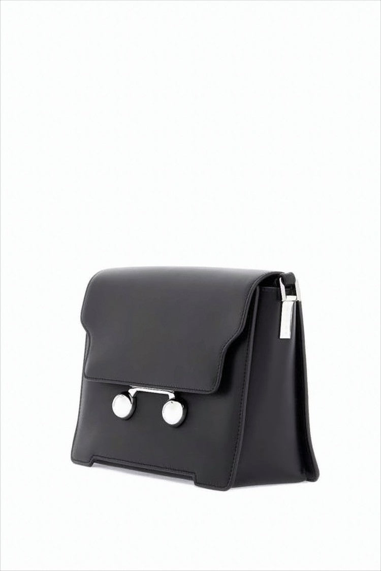 Marni Rectangular Crossbody Bag In Smooth Calf Leather