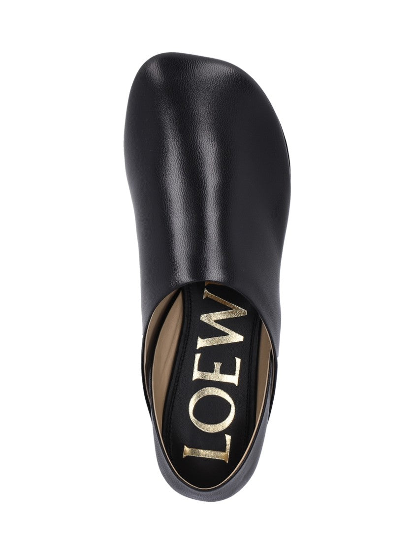 Loewe "Slipper Toy" Moccasins Black