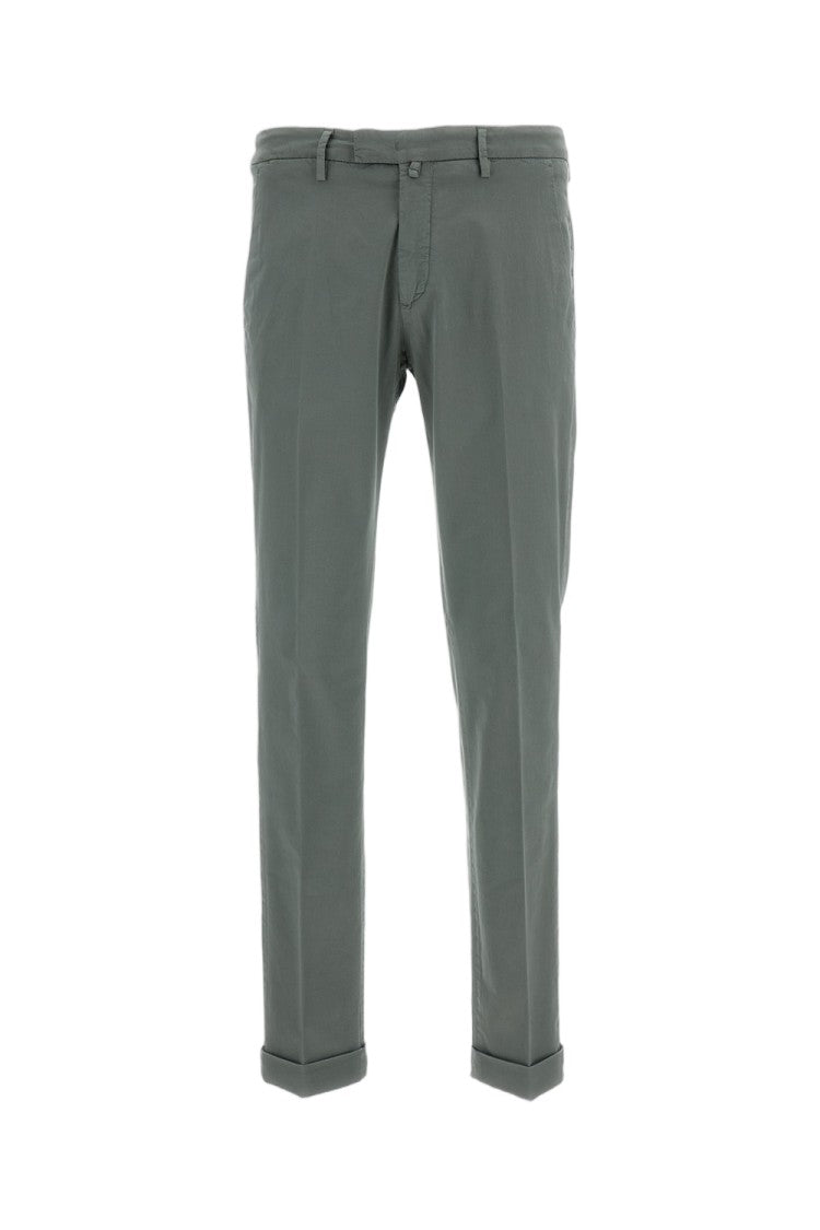 Briglia 1949 Green Slim Chino Trousers